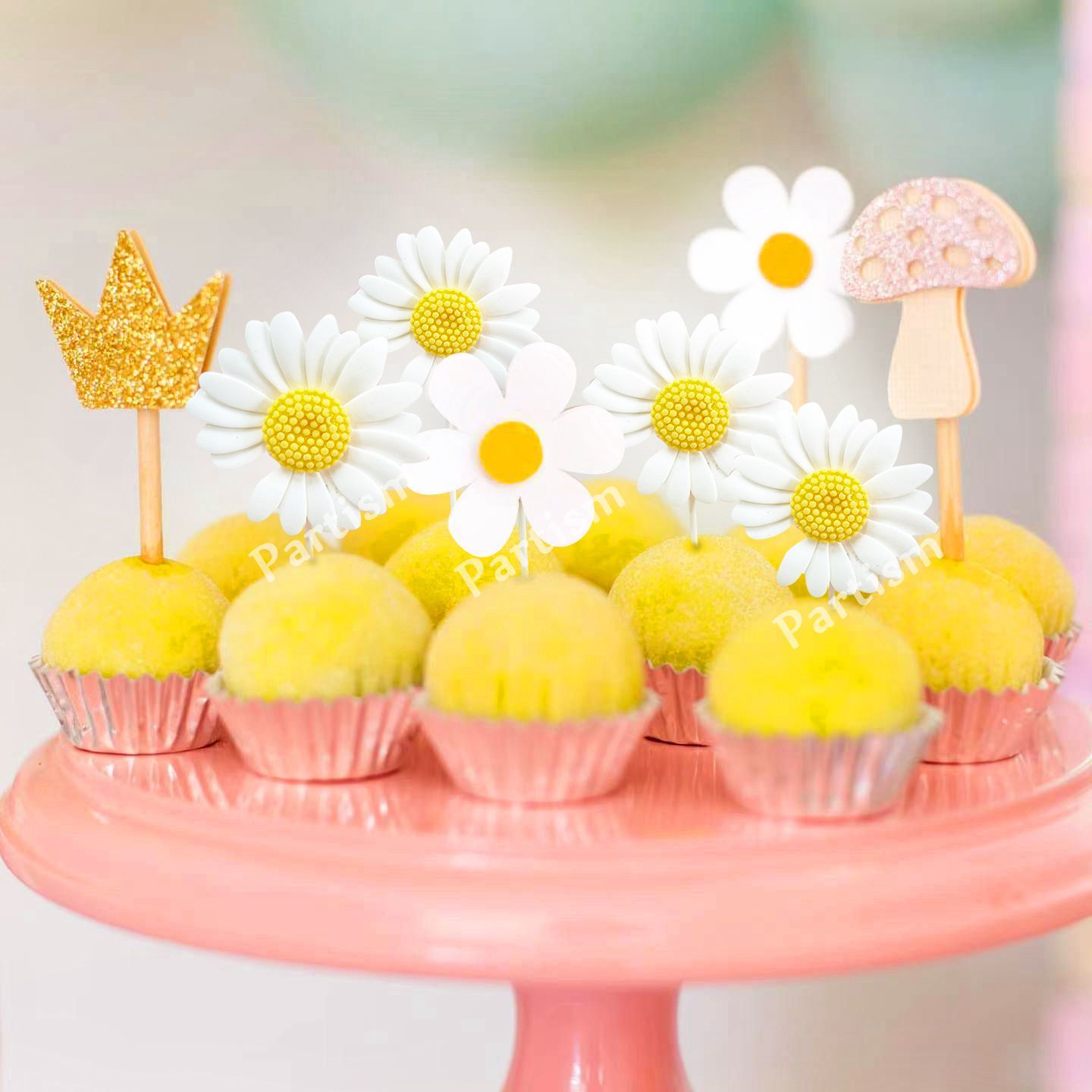 Confetti Balloon Set - 1 Juego de Decoración de Pastel