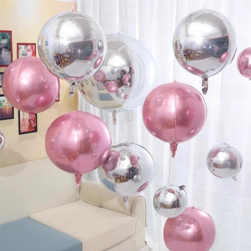 5 Globos Redondos de Papel Met - Wedding Decor Supply Store reseña y precio