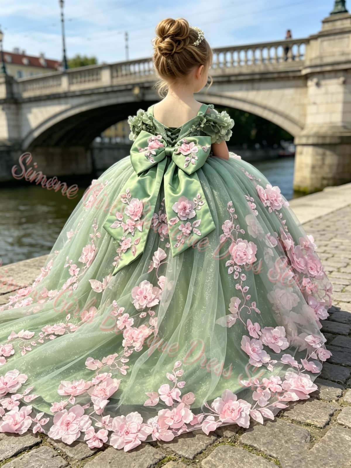 Vestido Floral de Lujo de Alta - Bridal Sash Ribbon reseña y precio
