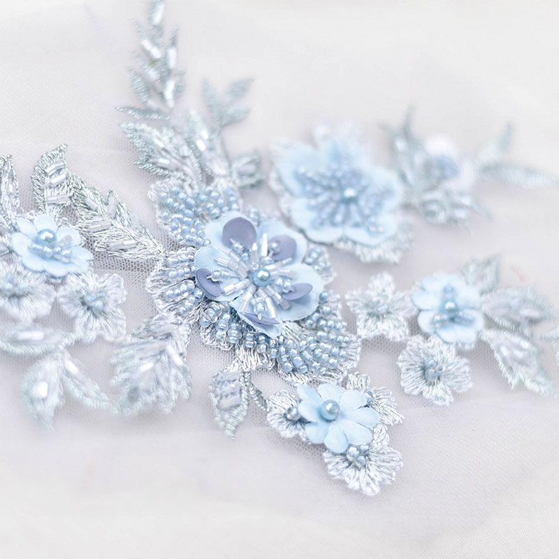 Apliques de Encaje con Flores  - Wedding Lulu reseña y precio