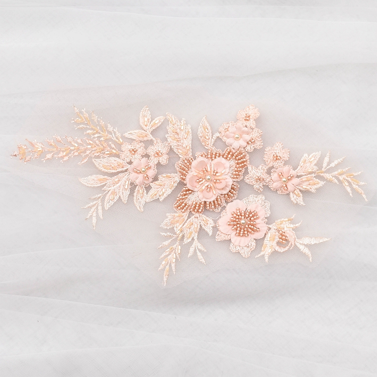 Apliques de Encaje con Flores  - Wedding Lulu reseña y precio