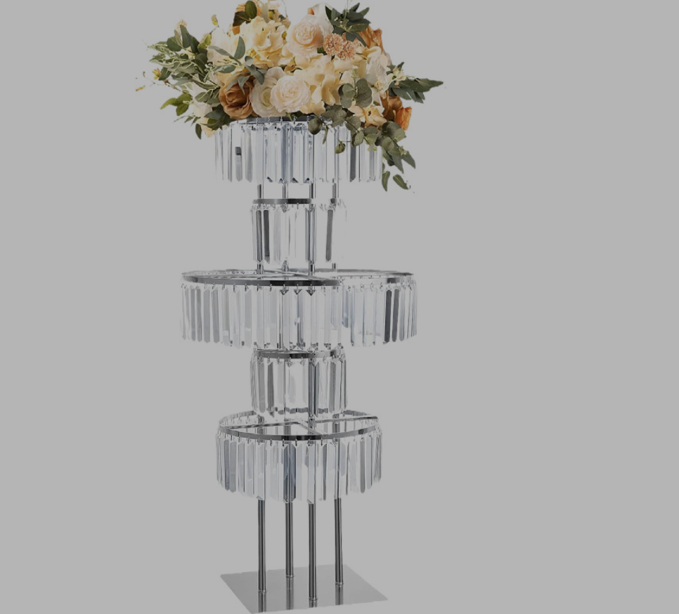 4 Soportes de Flores de Crista - Wedding Decor Supply Store reseña y precio