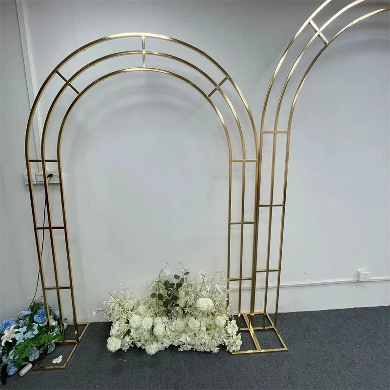 Soporte metálico dorado para a - Wedding Decor Supply Store reseña y precio